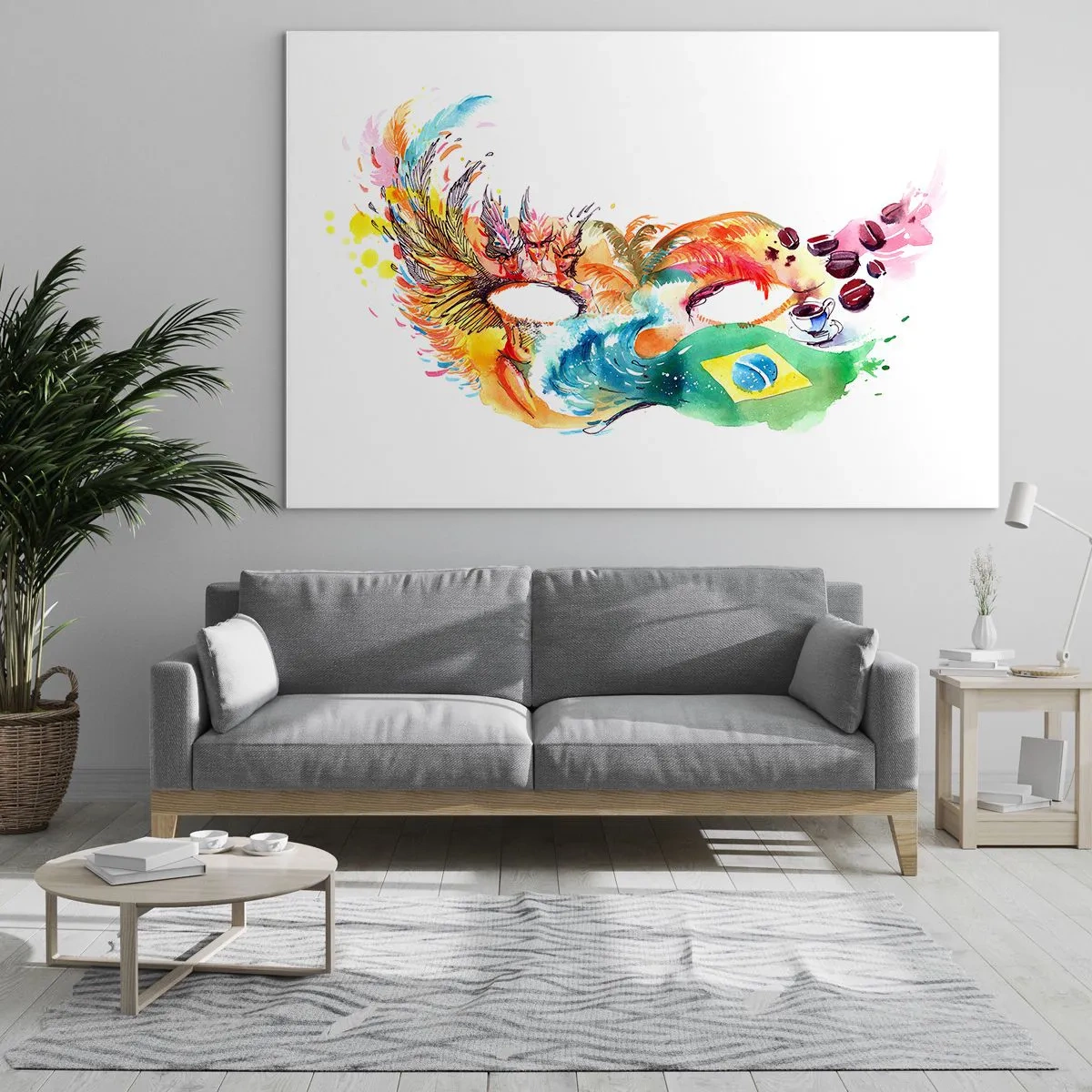 Obraz na skle - Brazílie vítá sambou - 100x70 cm