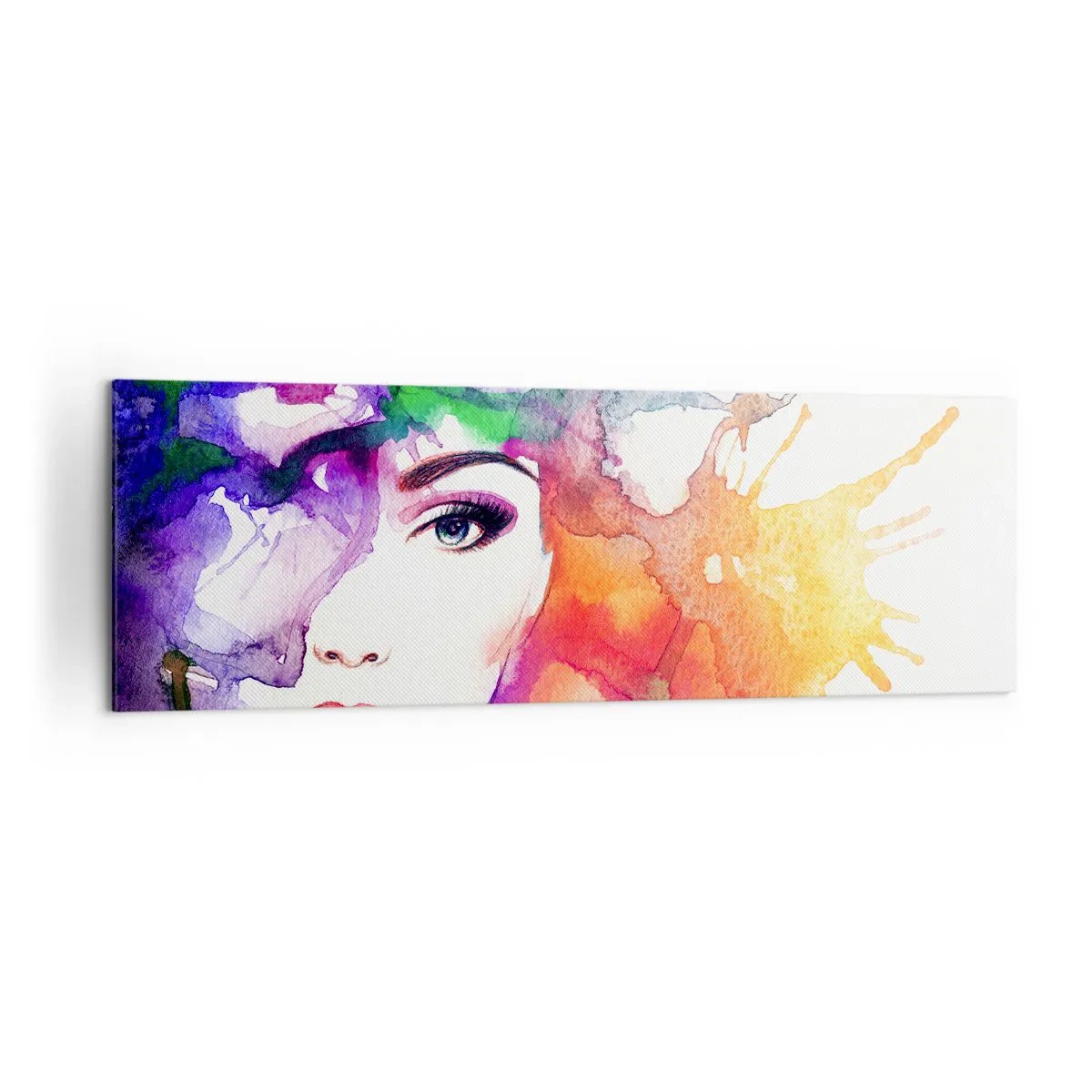 Obraz na plátně - S hlavou v oblacích - 160x50 cm