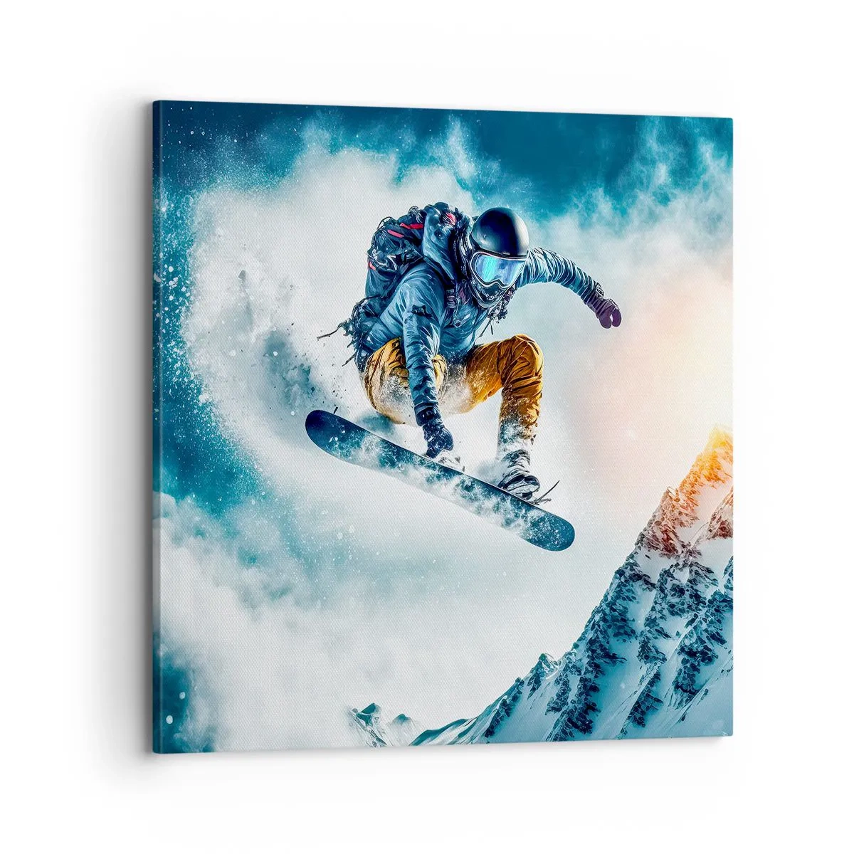 Obraz na plátně - Extrémní emoce - 70x70 cm