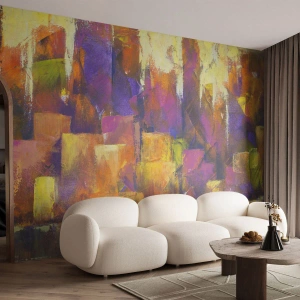 Fototapeta Premium Sand - Metropolitní kompozice - Abstrakce, Kus, Moderní umění - 100x70 cm