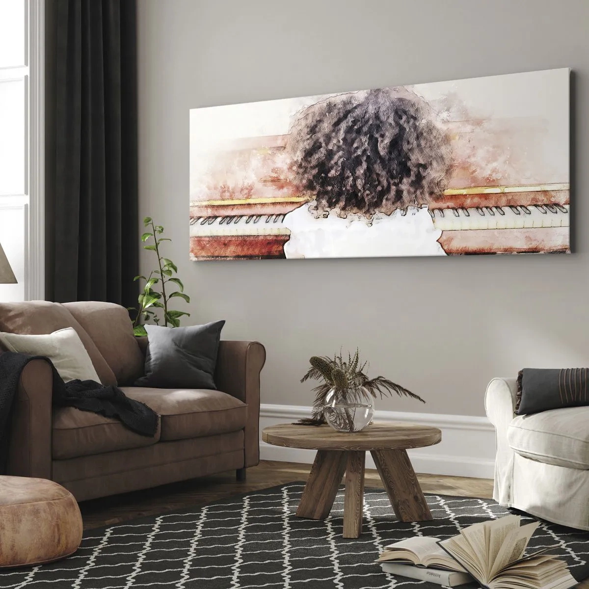 Obraz na plátně - V novém světě - 140x50 cm
