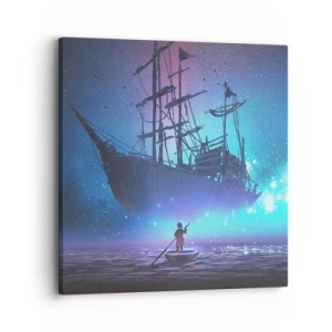 Obraz na plátně - Setkání s mýtem moře - 30x30 cm