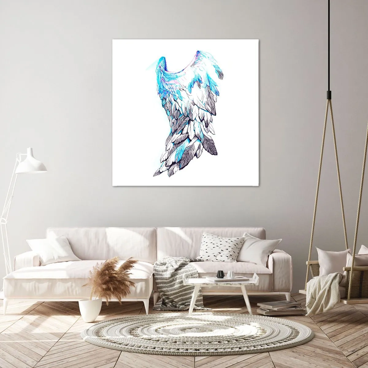 Obraz na plátně - Potřebuji křídla - 70x70 cm