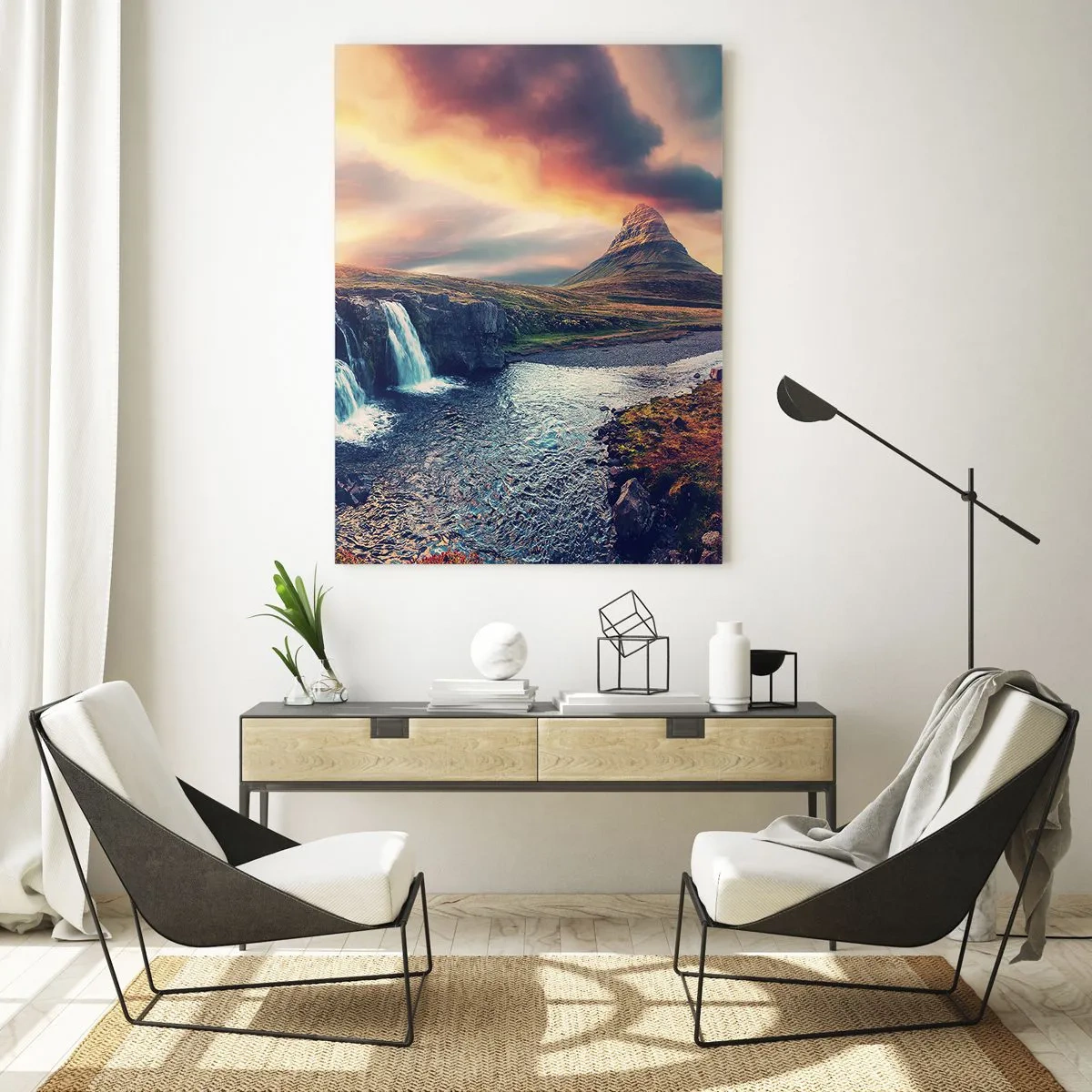 Obraz na skle - V majestátu přírody - 50x70 cm