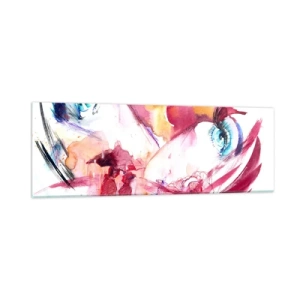 Obraz na skle - V blízkosti svět rozkvétá - 90x30 cm