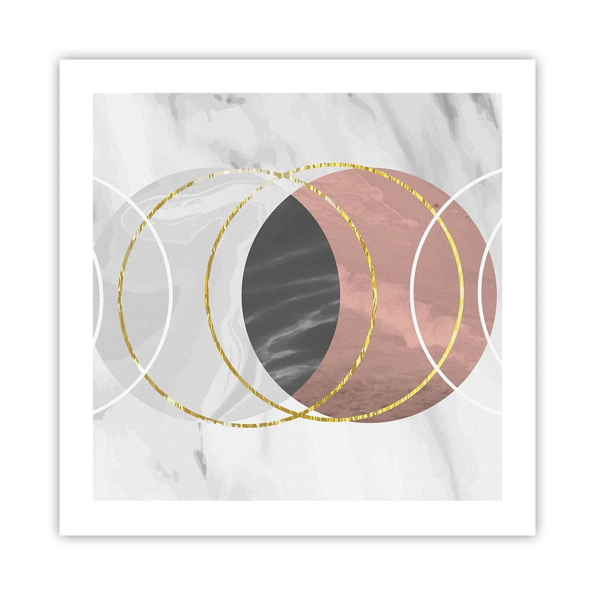 Plakát - Hudba sfér - 50x50 cm