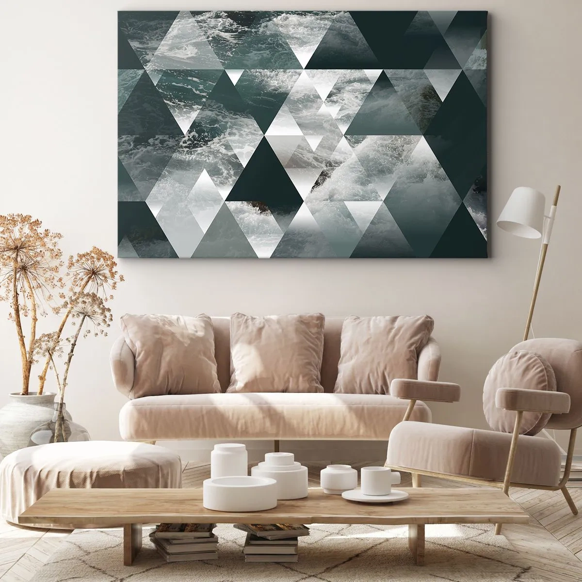 Obraz na plátně - Křišťálová perspektiva - 100x70 cm