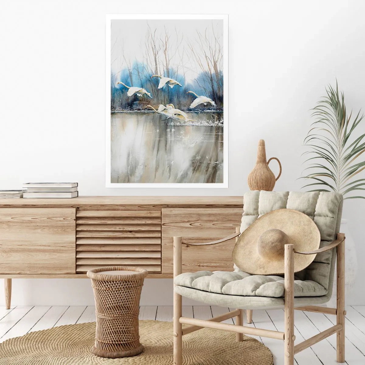 Plakát - Jako v povídce o divokých labutích - 61x91 cm