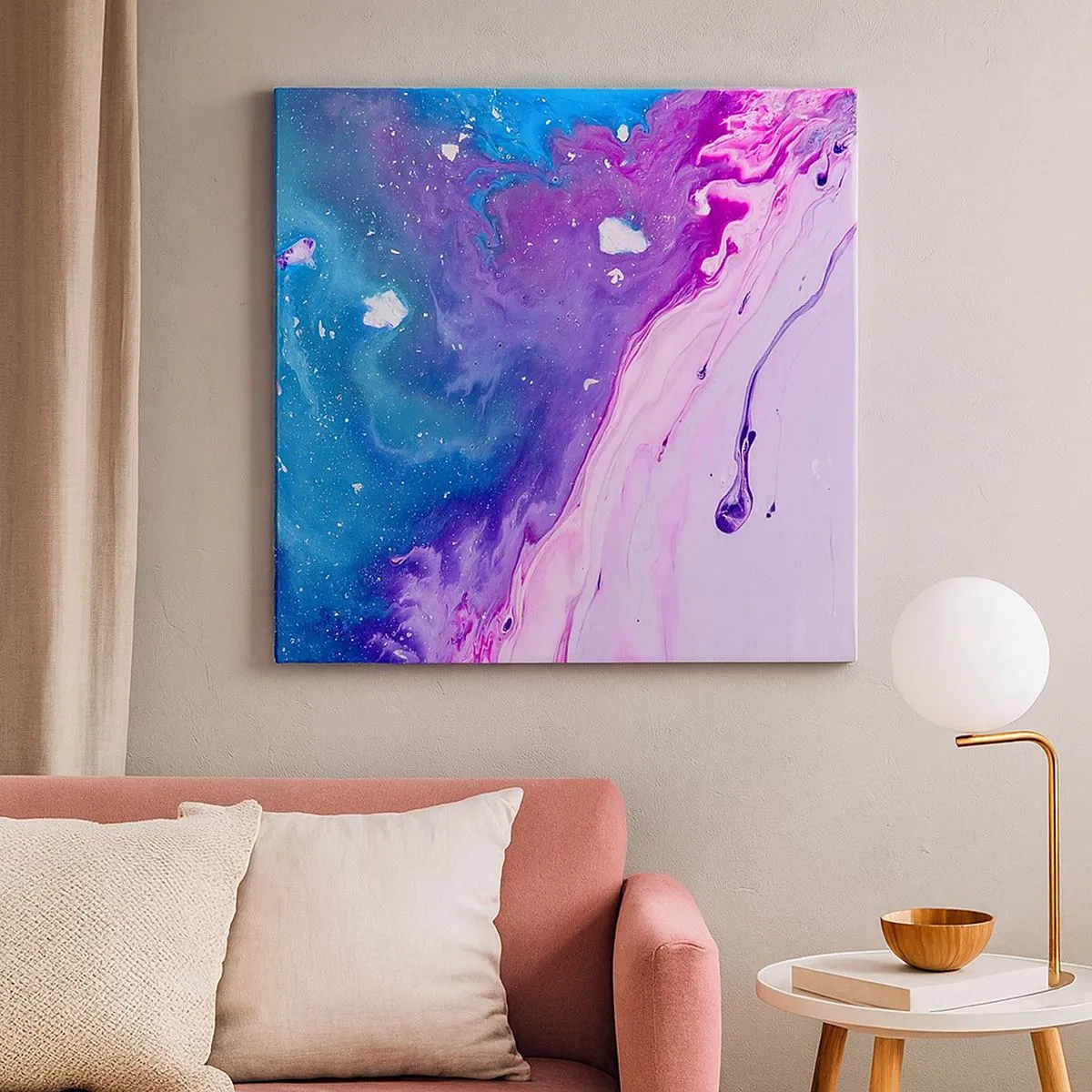 Obraz na plátně - Yin a yang - 30x30 cm