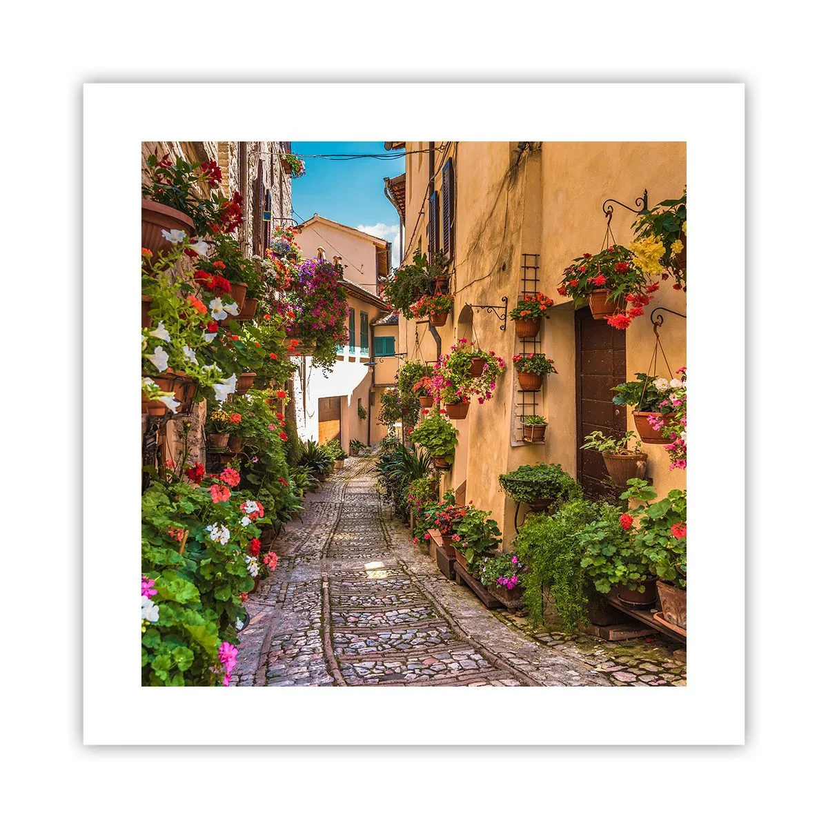 Plakát - Italské zákoutí - 40x40 cm