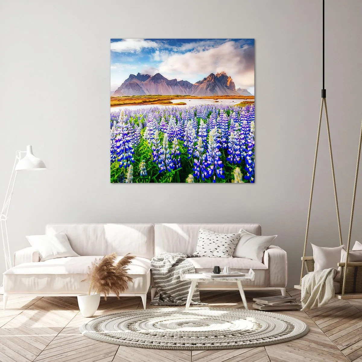 Obraz na plátně - Síla a přísnost vedle mírnosti - 40x40 cm