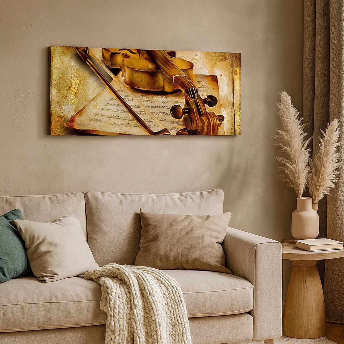 Obraz na plátně - Okamžitě potřebný virtuóz - 30x30 cm