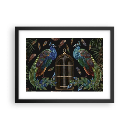 Plakát v černém rámu - V královském rouchu - 40x30 cm