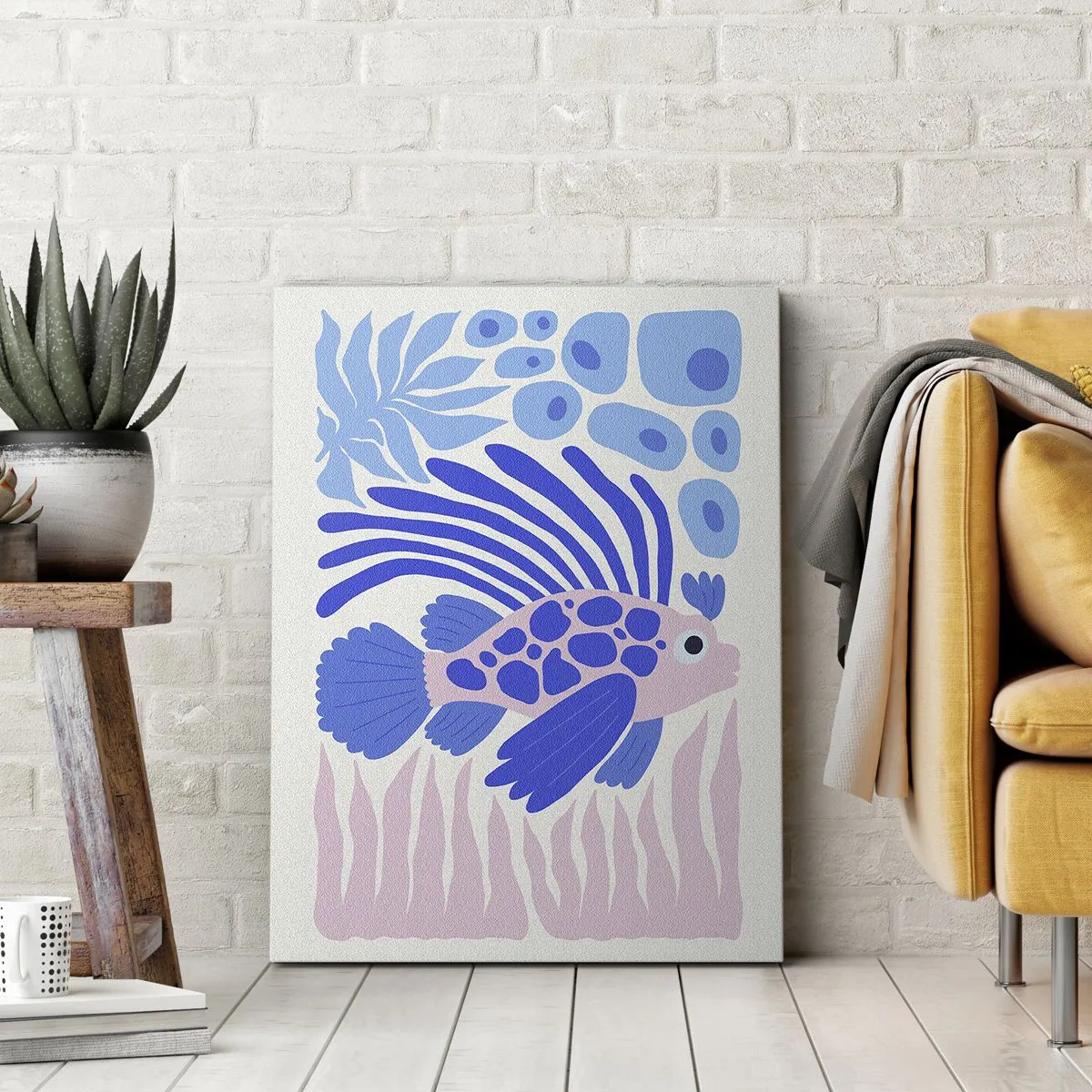 Obraz na plátně - Ve svém živlu - 55x100 cm