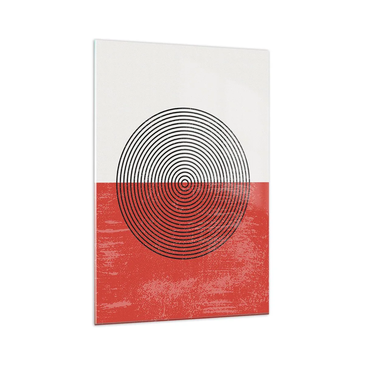 Obraz na skle - Přesný zásah - 70x100 cm