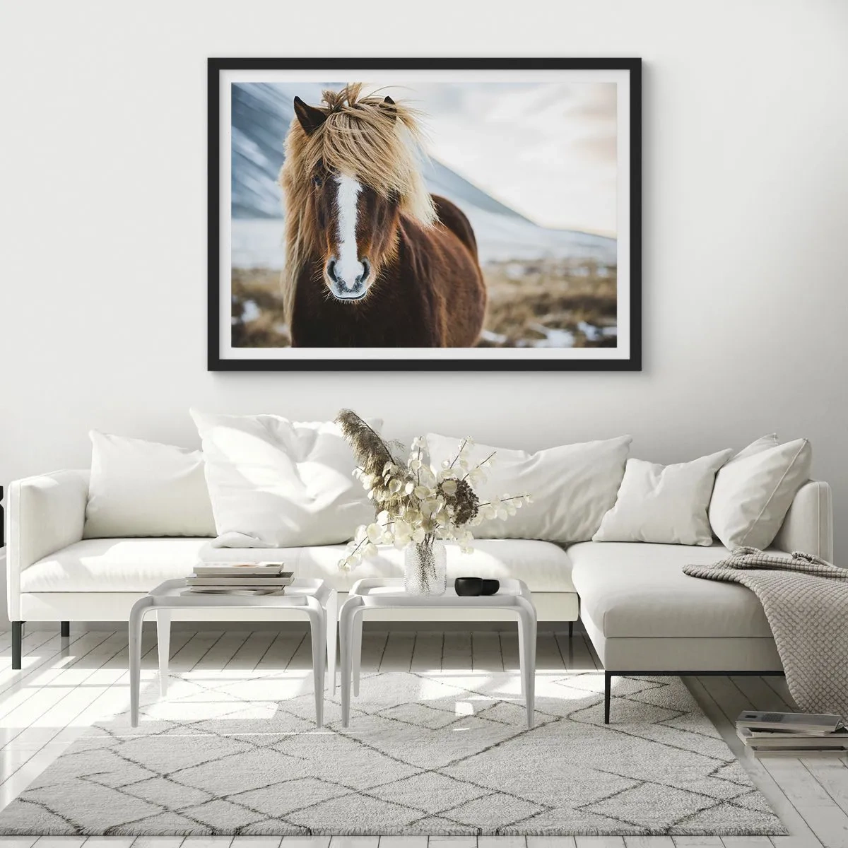 Plakát v černém rámu - Cítíš svobodu? - 100x70 cm