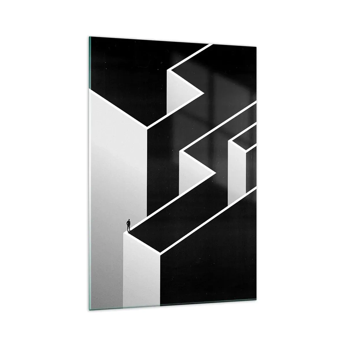 Obraz na skle - Osamělost na vrcholu - 70x100 cm