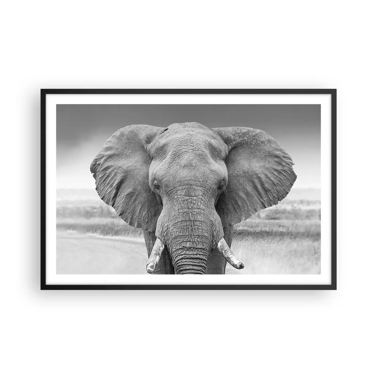 Plakát v černém rámu - Vítejte v mém světě - 91x61 cm