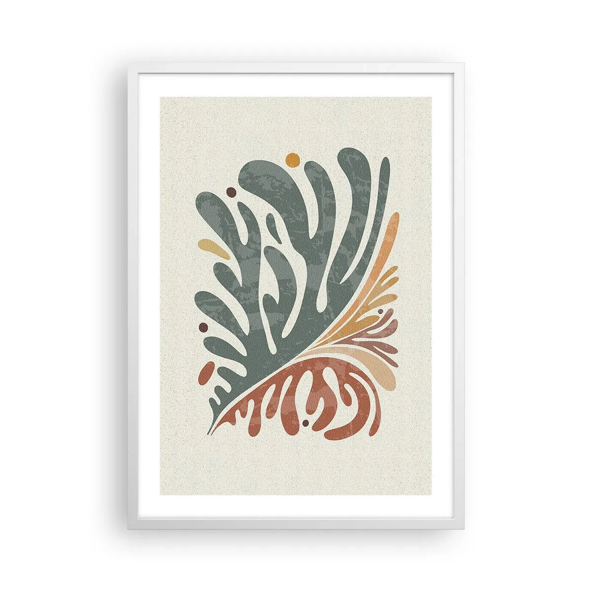 Plakát v bílém rámu - Vícebarevný list - 50x70 cm