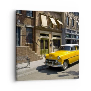 Obraz na plátně - Kdysi dávno v Americe - 30x30 cm