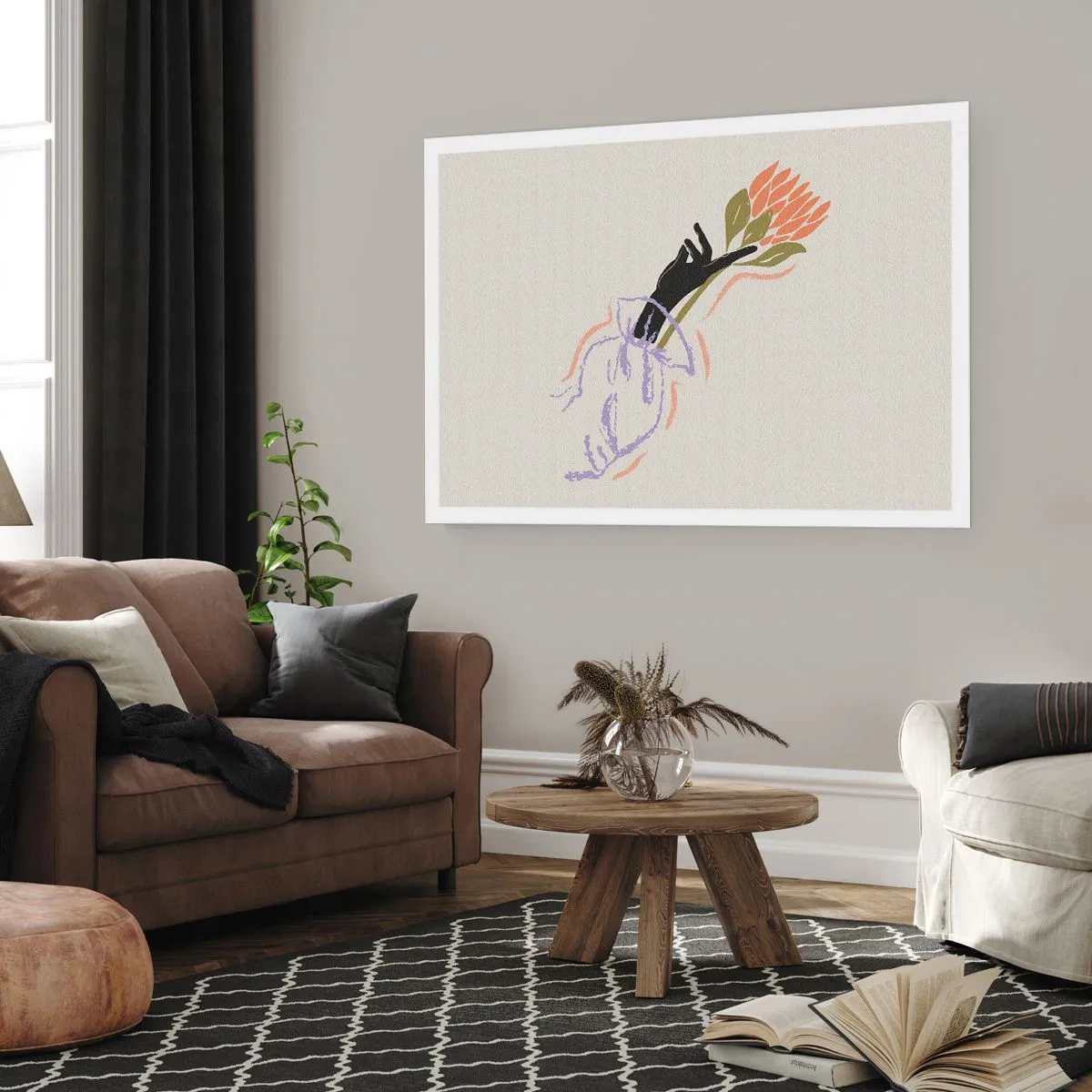 Plakát - Sesterský dotek - 70x50 cm