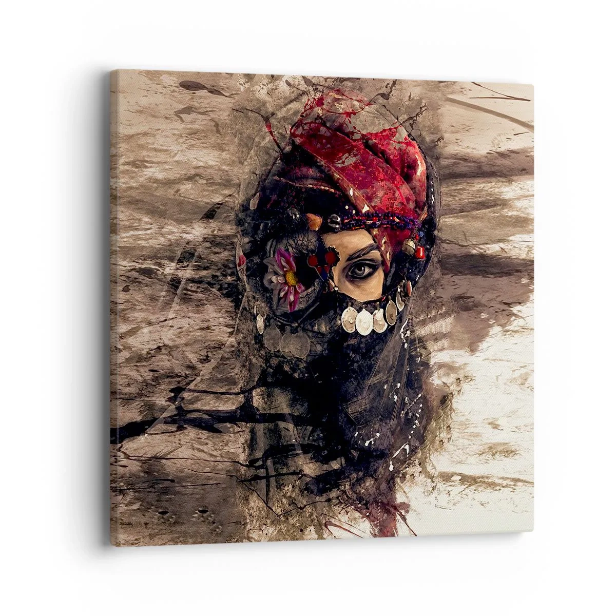 Obraz na plátně - Přinejmenším znepokojující - 40x40 cm