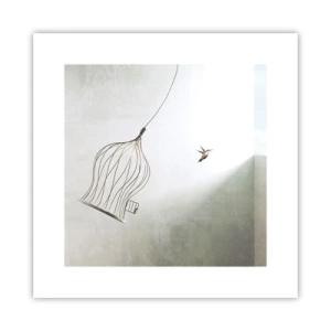 Plakát - Ve svém živlu - 30x30 cm