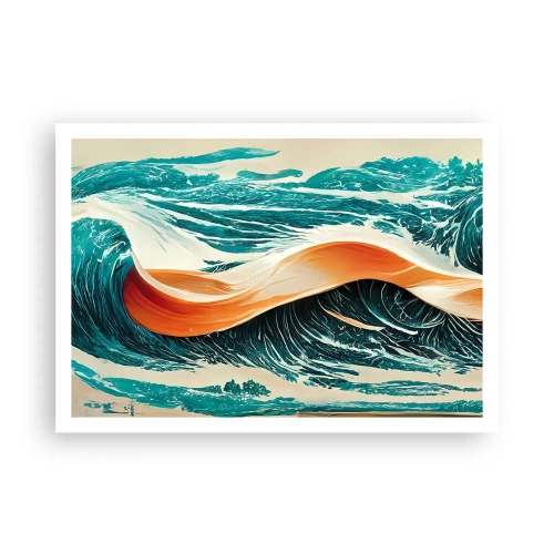 Plakát - Surfařův sen - 100x70 cm
