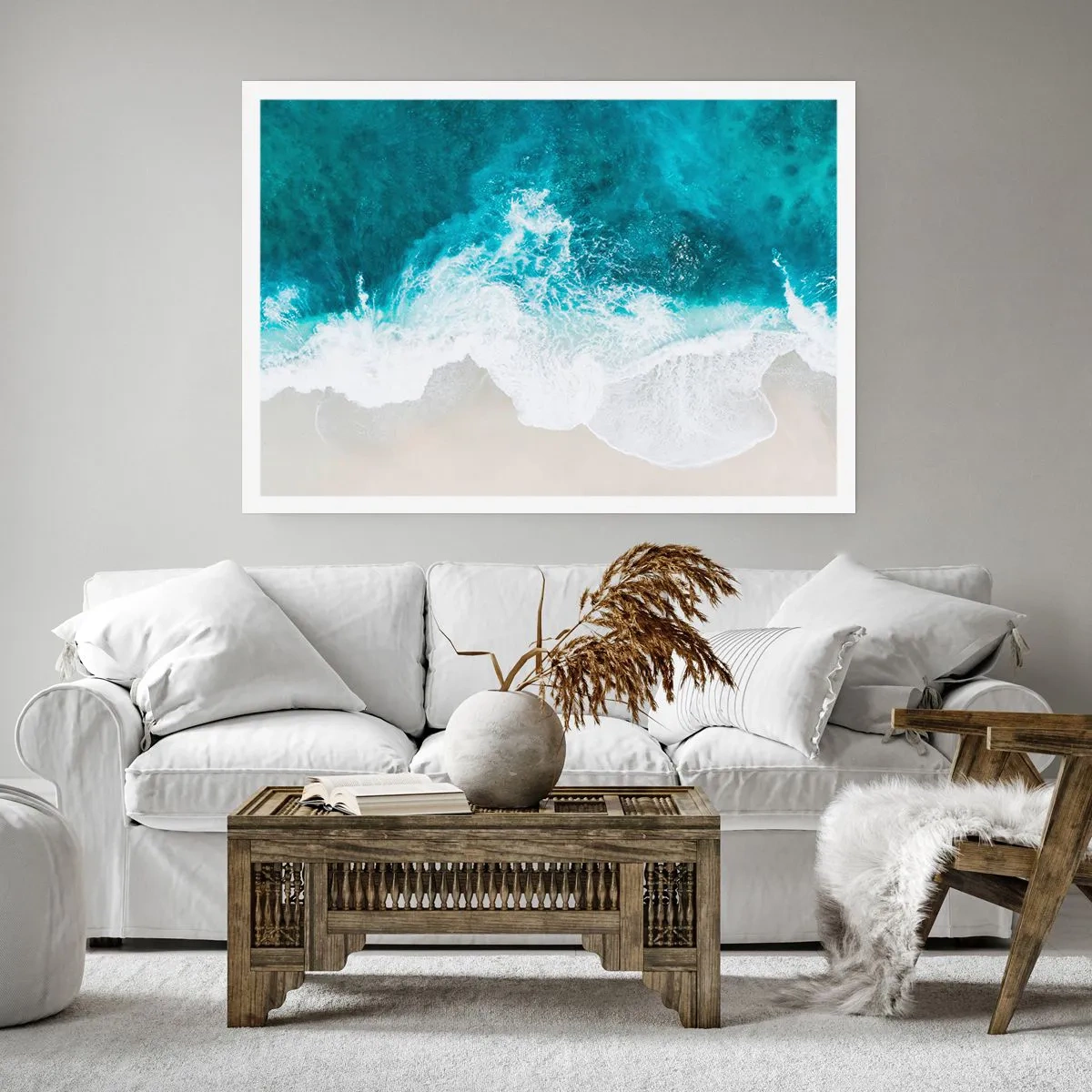 Plakát - Přirozené pohlazení - 100x70 cm