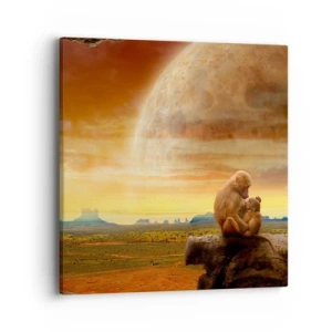 Obraz na plátně - Láska je všude stejná - 40x40 cm