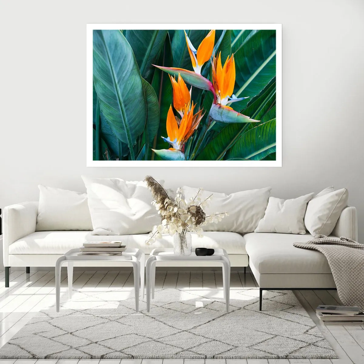 Plakát - Je to květina, nebo pták? - 100x70 cm