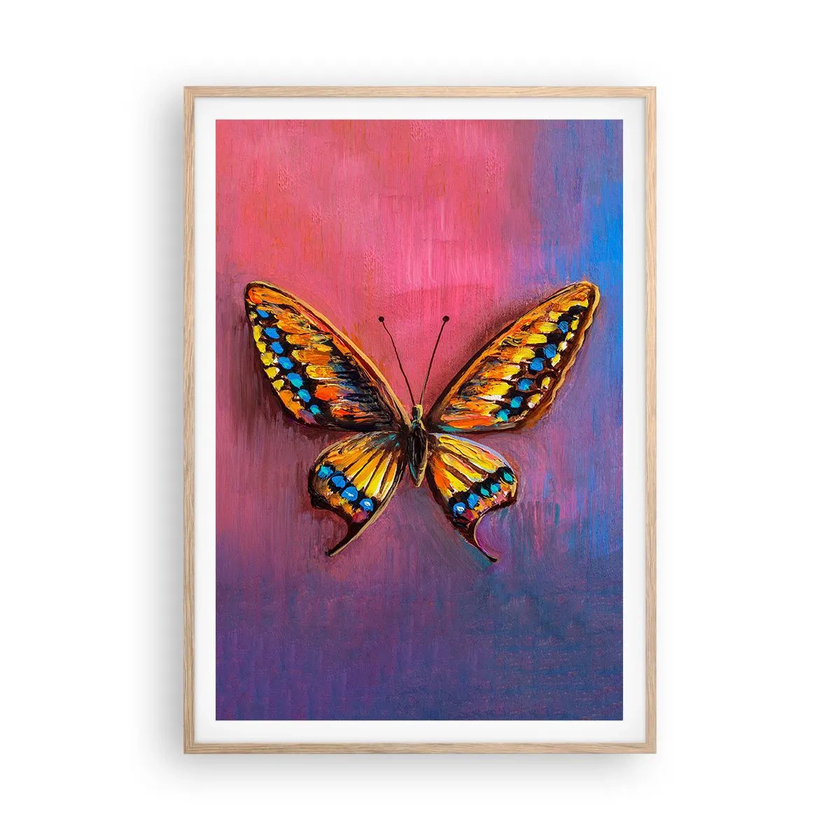 Plakát v rámu světlý dub - Klenot přírody - 70x100 cm