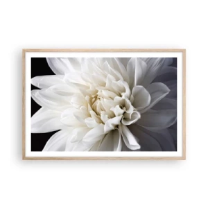 Plakát v rámu světlý dub - Dopoledne s nevěstou - 91x61 cm