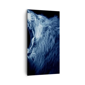 Obraz na plátně - Ohnivý hněv krále - 55x100 cm