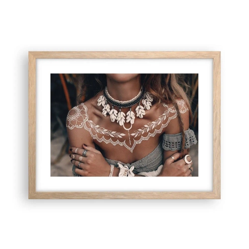 Plakát v rámu světlý dub - Talismany, rituály ženskosti - 40x30 cm