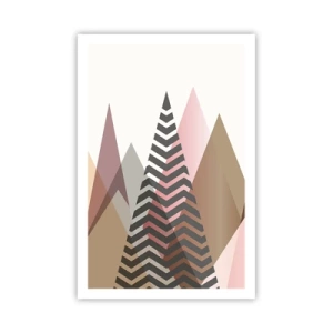 Plakát - Pyramidální pohled - 61x91 cm