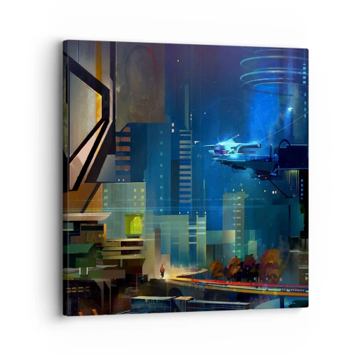 Obraz na plátně - V blízké budoucnosti - 30x30 cm