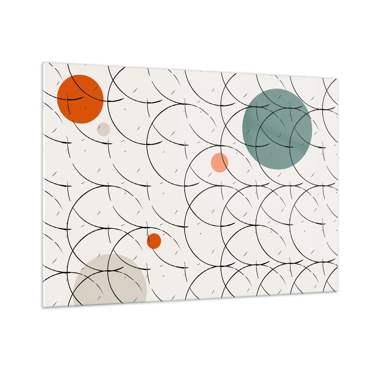 Obraz na skle - V duchu pop-artu - 100x70 cm