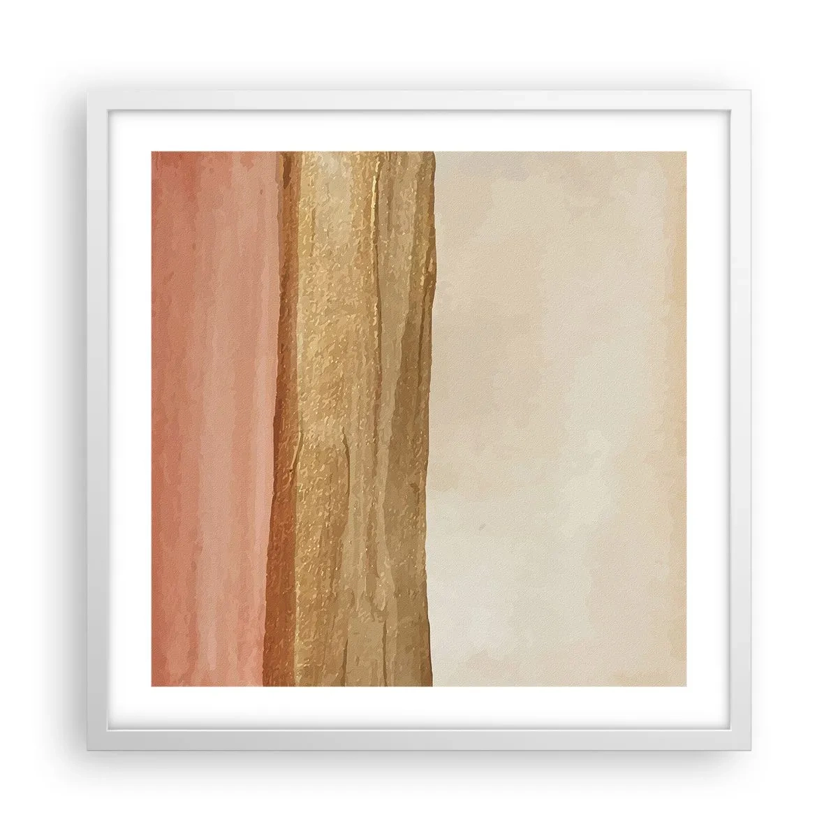 Plakát v bílém rámu - Vertikální kompozice - 50x50 cm