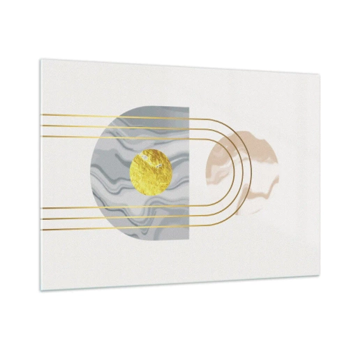 Obraz na skle - Jas a zářivost - 100x70 cm