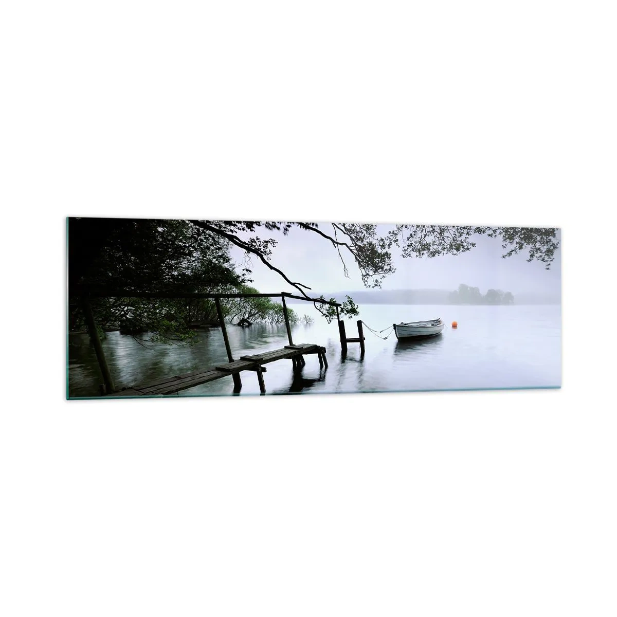 Obraz na skle - Už odpočíváš - 160x50 cm