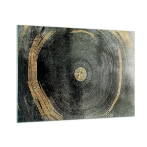 Obraz na skle - Změna a udržitelnost - 100x70 cm