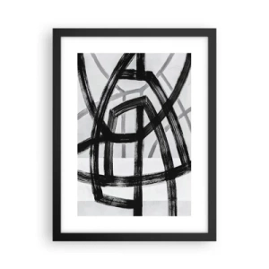 Plakát v černém rámu - Hloubka - 30x40 cm