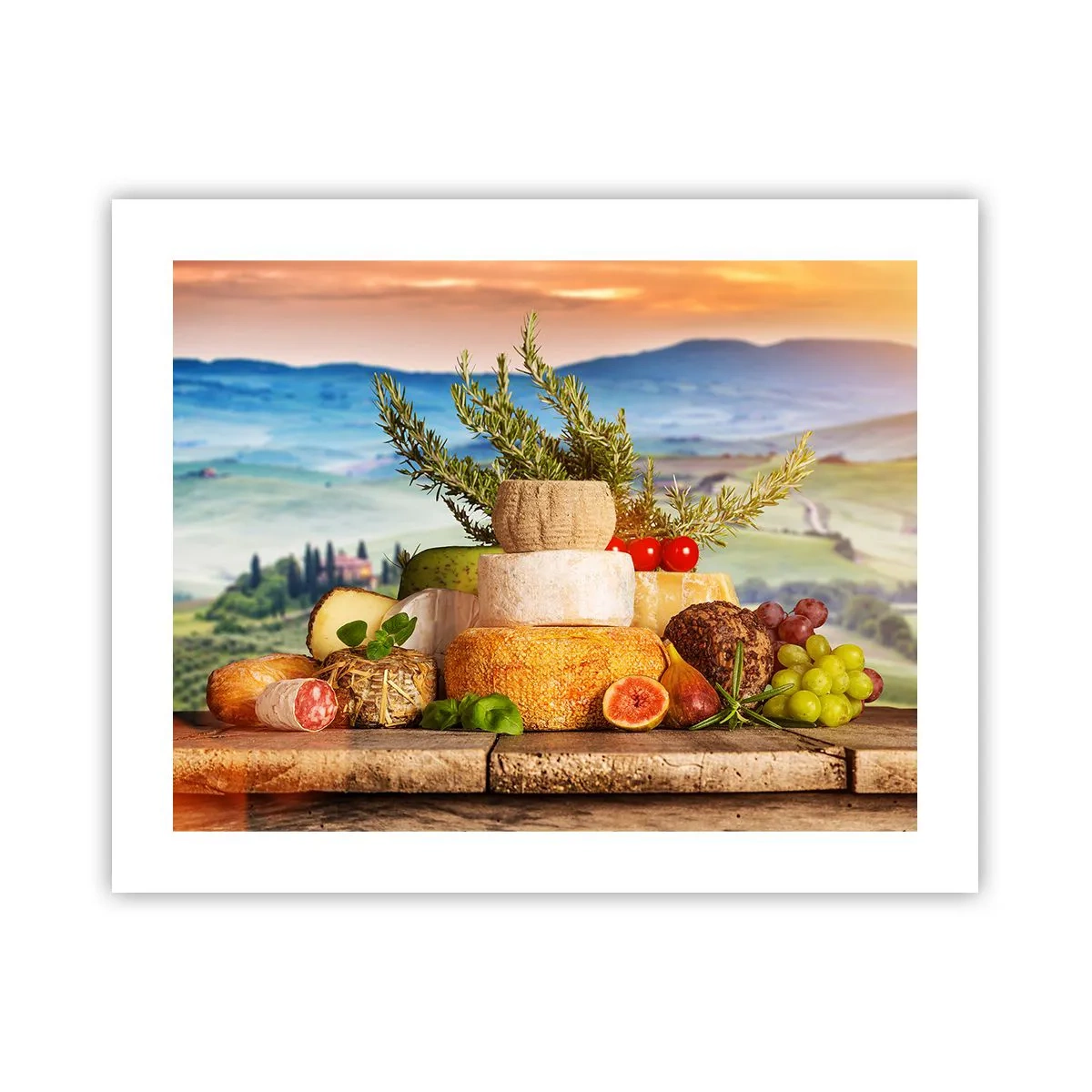 Plakát - Italská radost ze života - 50x40 cm