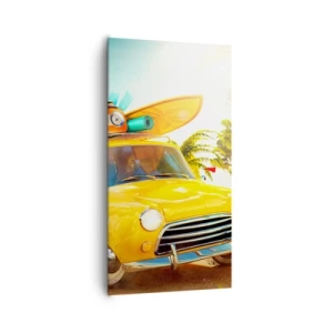 Obraz na plátně - Cesta pro více než jeden úsměv - 65x120 cm