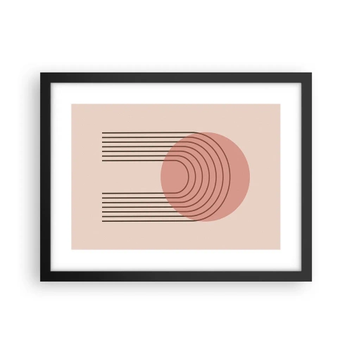 Plakát v černém rámu - Neodolatelná přitažlivost - 40x30 cm