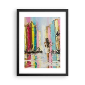 Plakát v černém rámu - Pojď se mnou - 30x40 cm