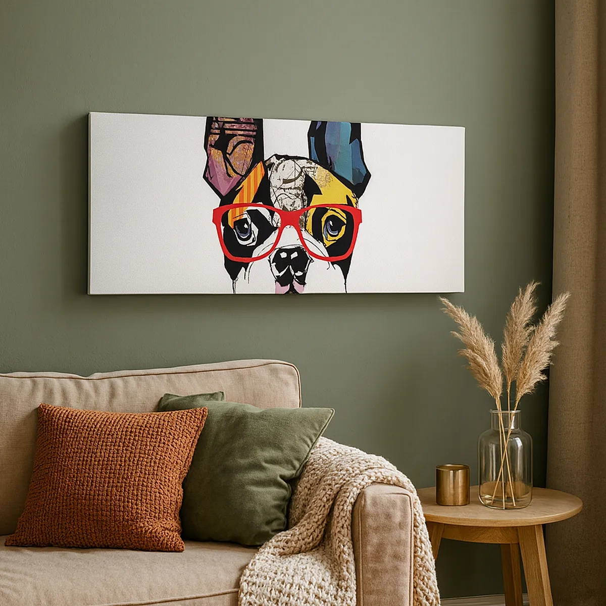 Obraz na plátně - Intelektuál - 30x30 cm