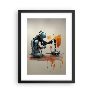 Plakát v černém rámu - Už zítra… - 30x40 cm