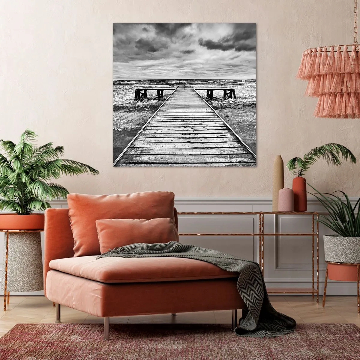 Obraz na plátně - Čekám na vítr, co rozfouká… - 50x50 cm